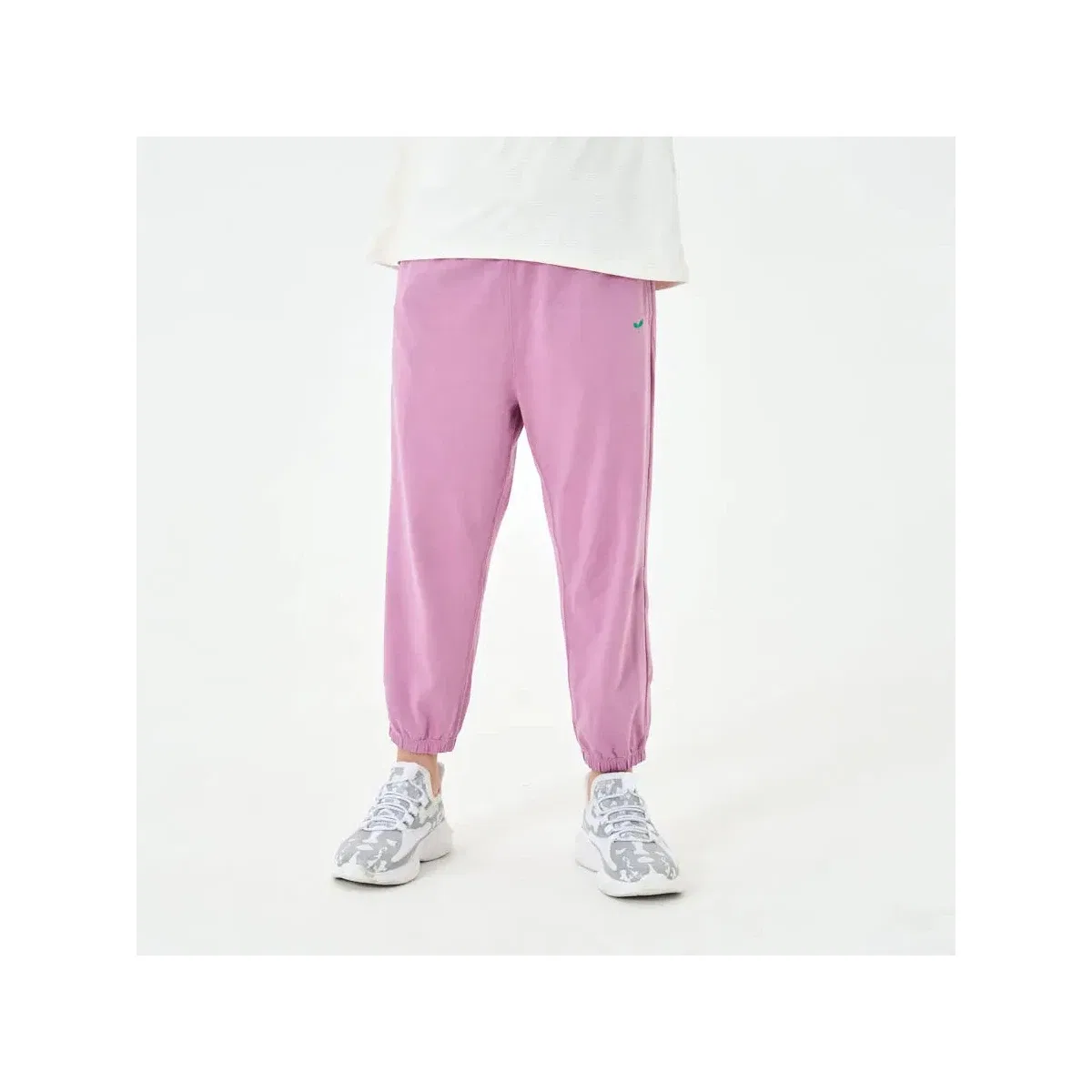 Детские штаны для девочек из тенселя и хлопка Laimi Bloom, Pink