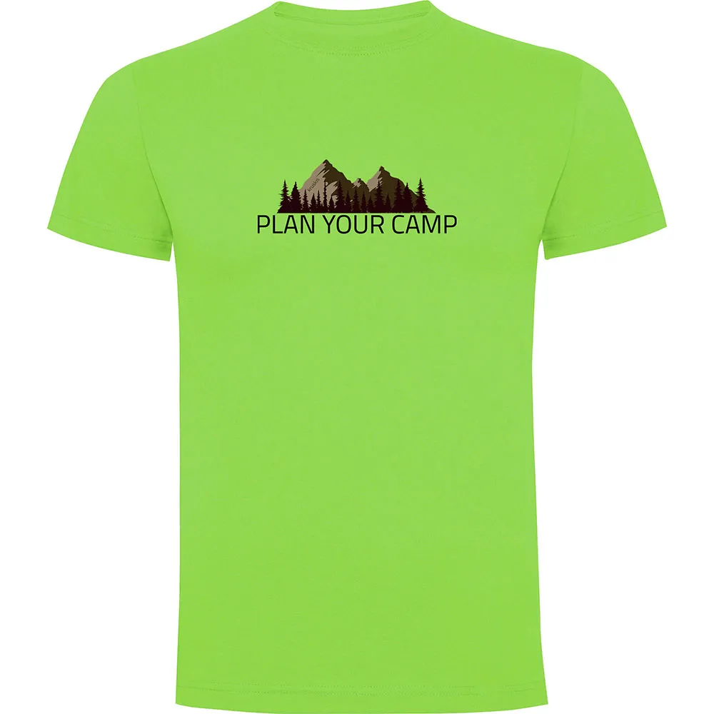 

Футболка с коротким рукавом Kruskis Plan Your Camp, зеленый
