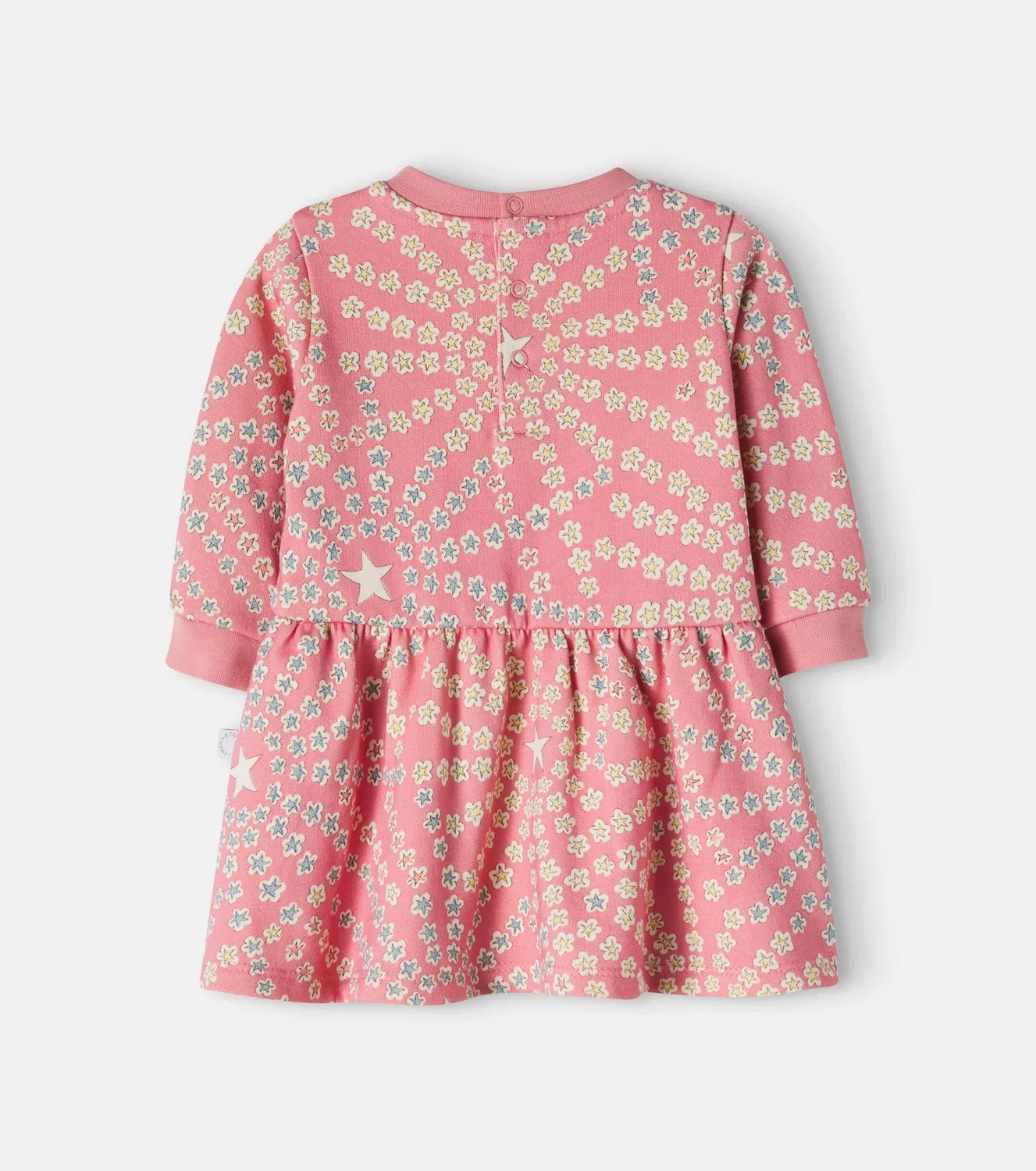 Нарядное платье с принтом Stella Mccartney Kids, розовый — фото 3