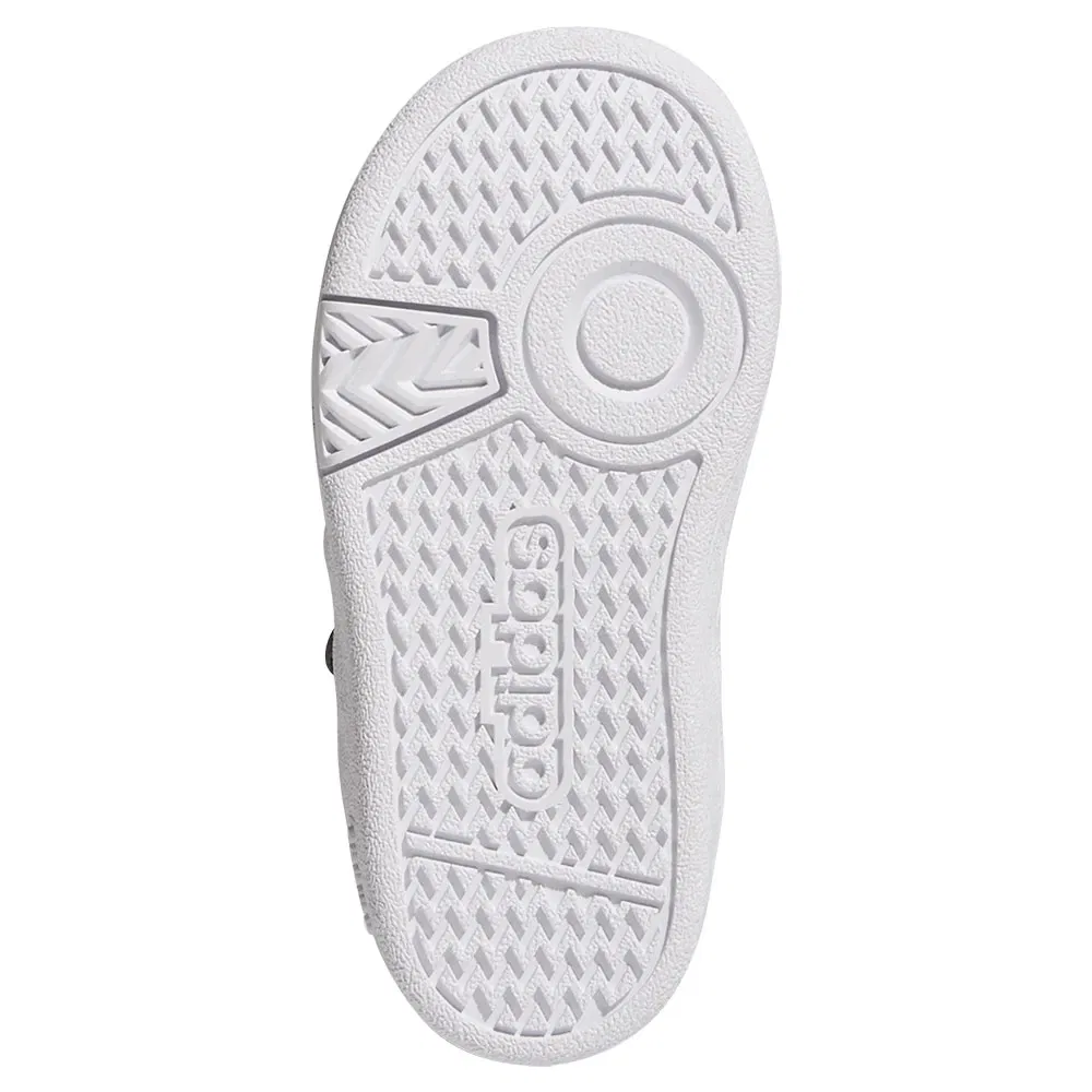 Детские кроссовки для девочек с высоким верхом Hoops 4.0 Mid Adidas, Black — фото 2