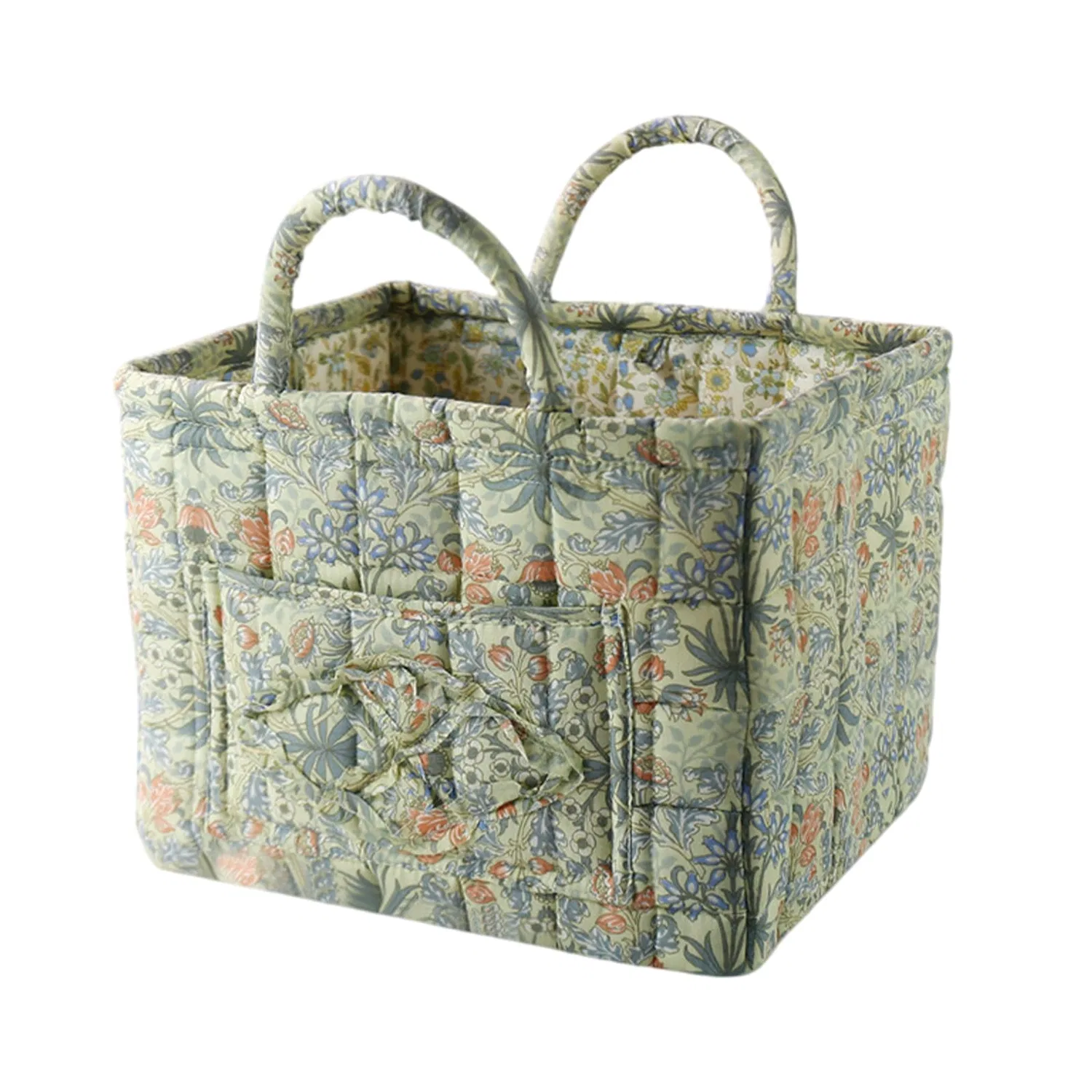 Сумка-шоппер с цветочным принтом, Tote Bag, Polyester, Style 15 Generic фото