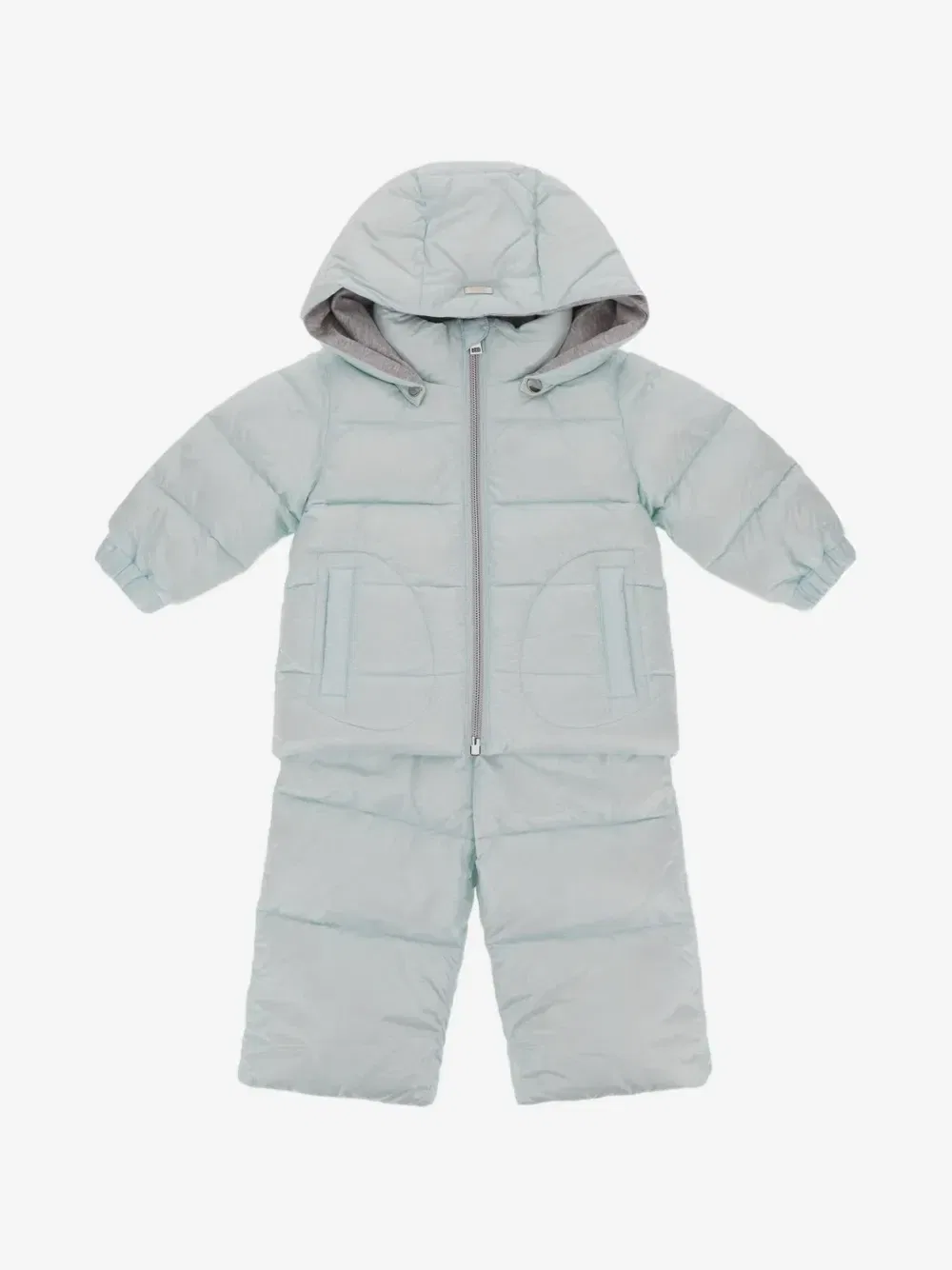 Комплект верхней одежды из куртки и брюк Herno Kids, синий