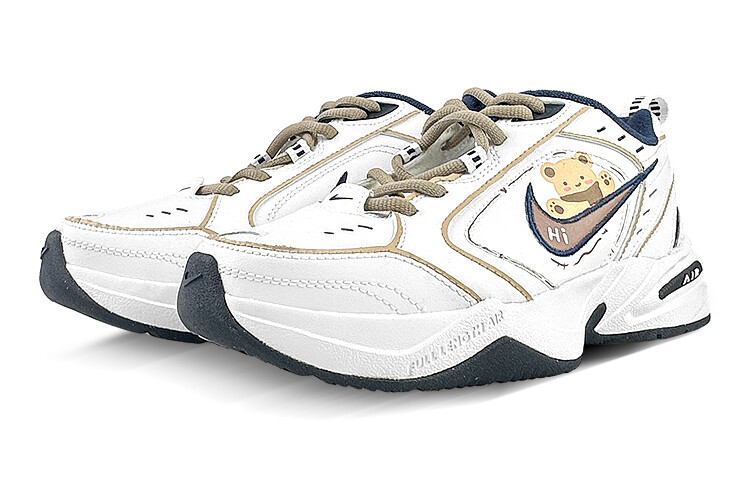 Кроссовки Nike Air Monarch 4 Chunky Sneakers Unisex Low-Top Coffee — фото 3
