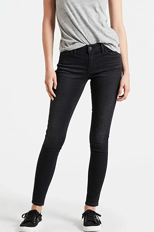 Женские джинсы суперскинни Levi'S, Dark Gray