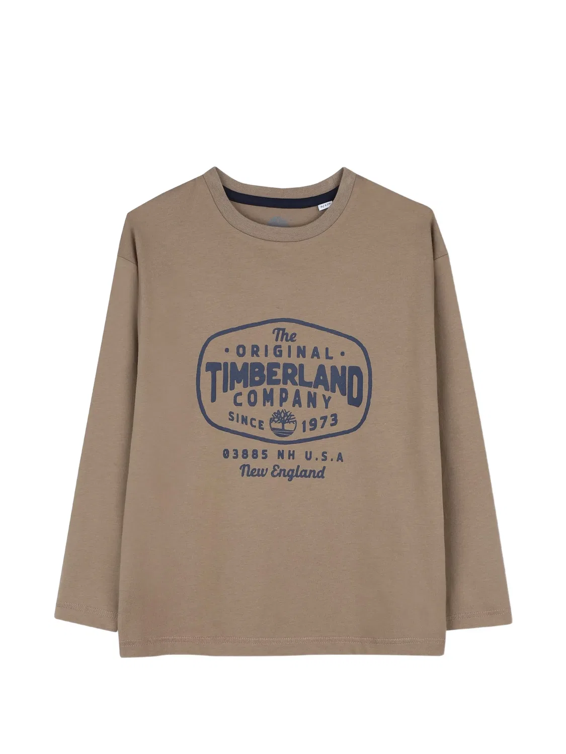 Толстовка с логотипом Timberland Kids, коричневый