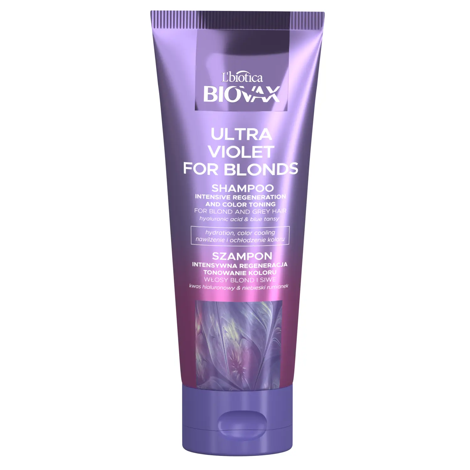

L'biotica Ultra Violet For Blonds шампунь для светлых волос, 200 мл
