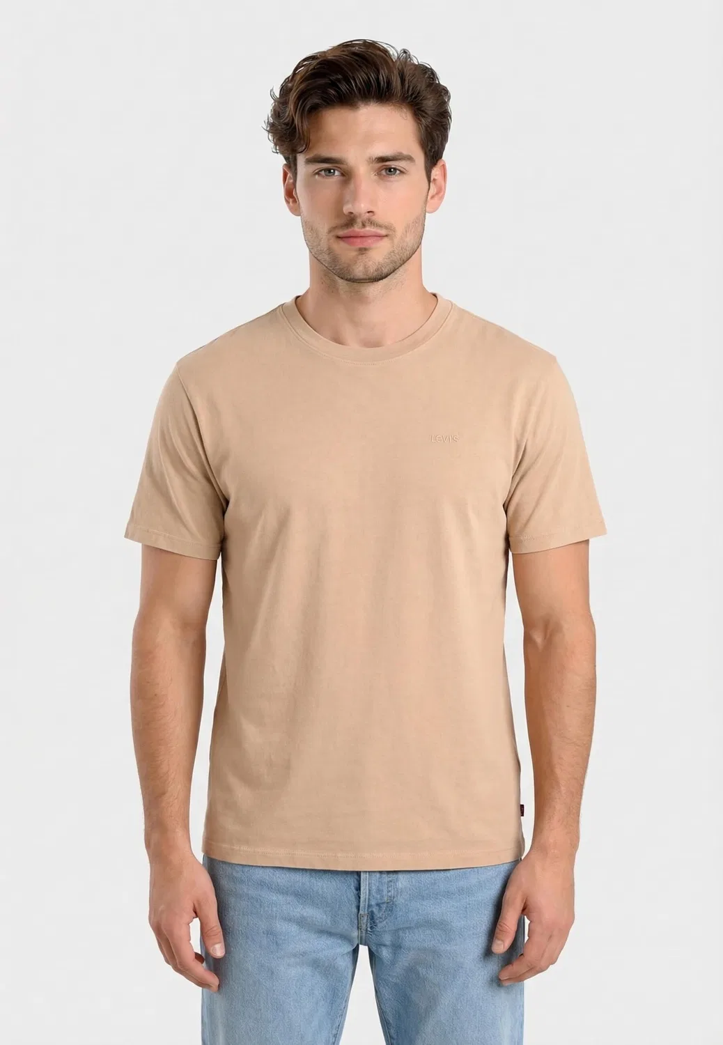 Мужская футболка с принтом Red Tab Vintage Tee Levi's, Garment Dye Pumice S — фото 2
