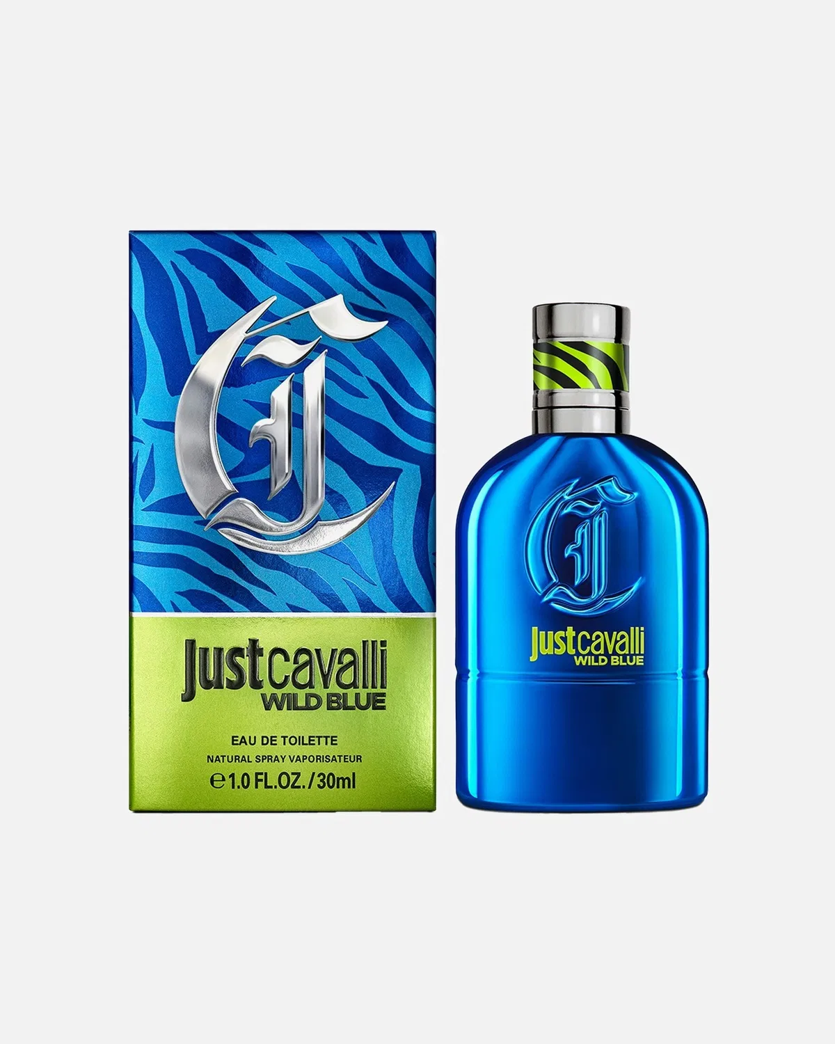 Туалетная вода Just Cavalli Blue Just Cavalli Wild Blue Roberto Cavalli, 30 Ml — фото 2