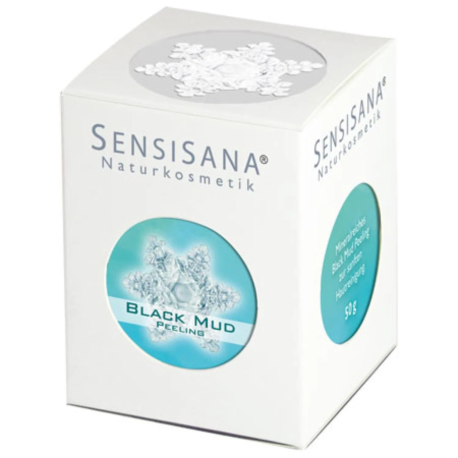 Скраб для тела Sensisana Black Mud Scrub, 50 г