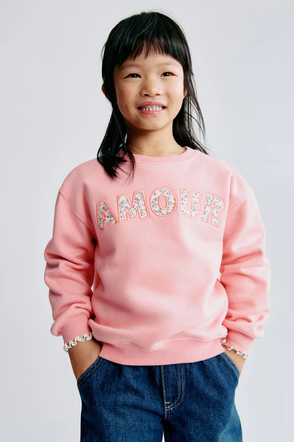 Толстовка с рисунком H&M, Rosa/Amour