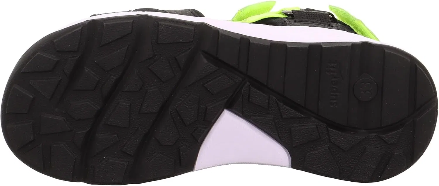 Детские сандалии для мальчиков Superfit, Black Yellow — фото 4