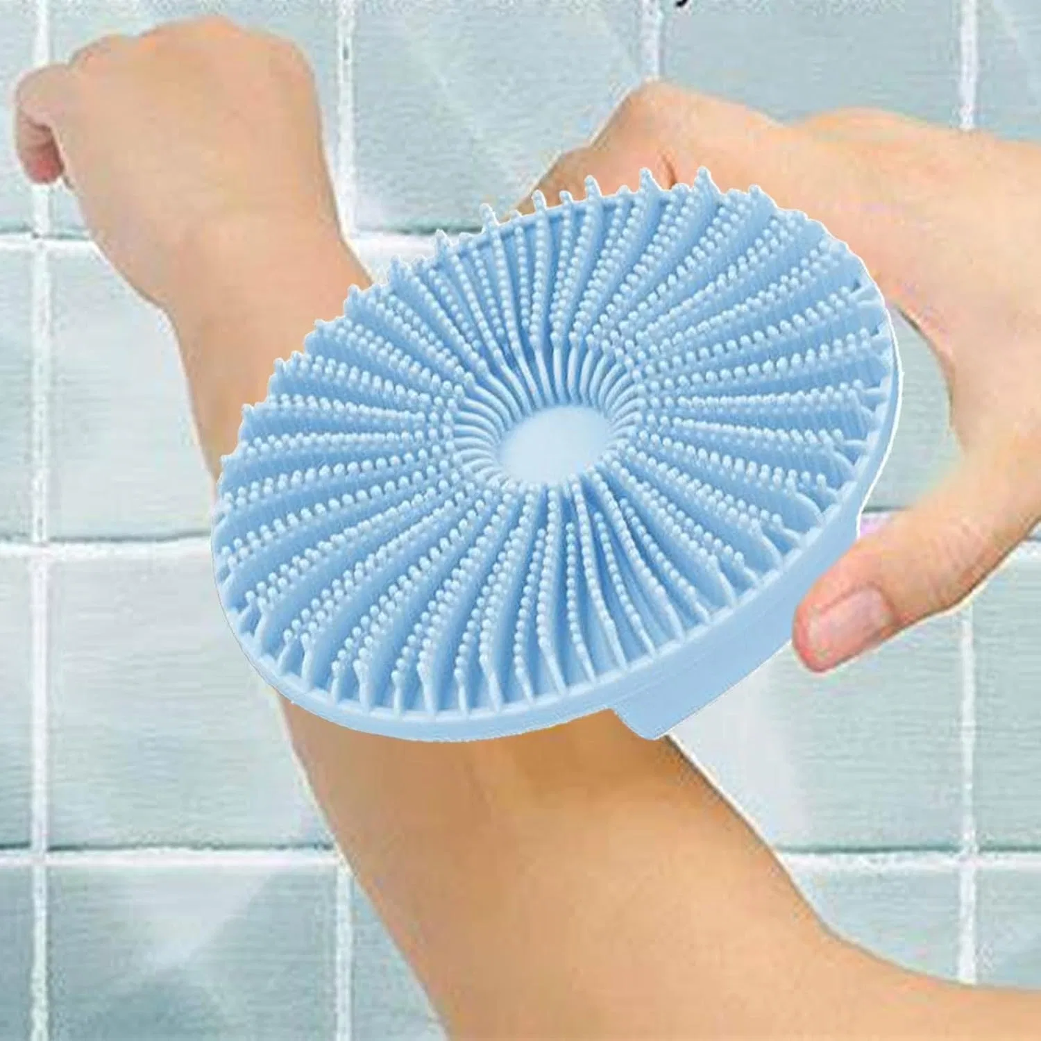Многофункциональная силиконовая щетка для тела, Blau Generic — фото 3