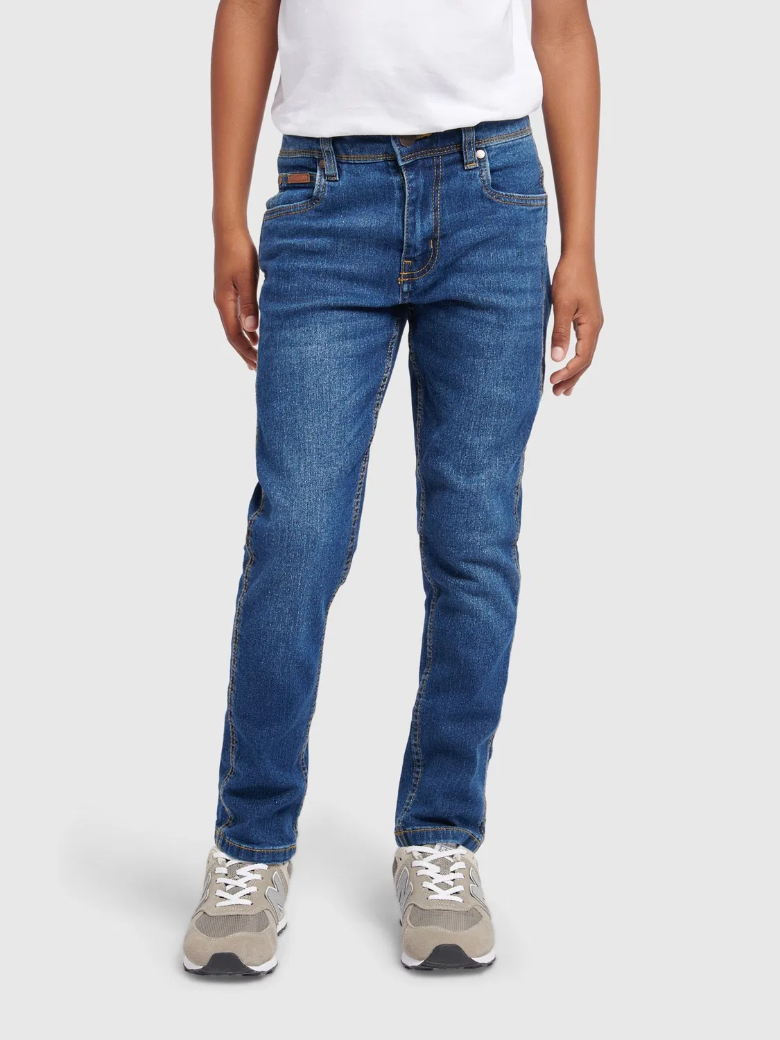Джинсы, узкая модель, Texas Wrangler, синие