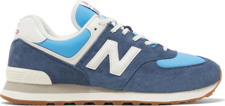 

Кроссовки New Balance 574, белый/темно-синий/синий