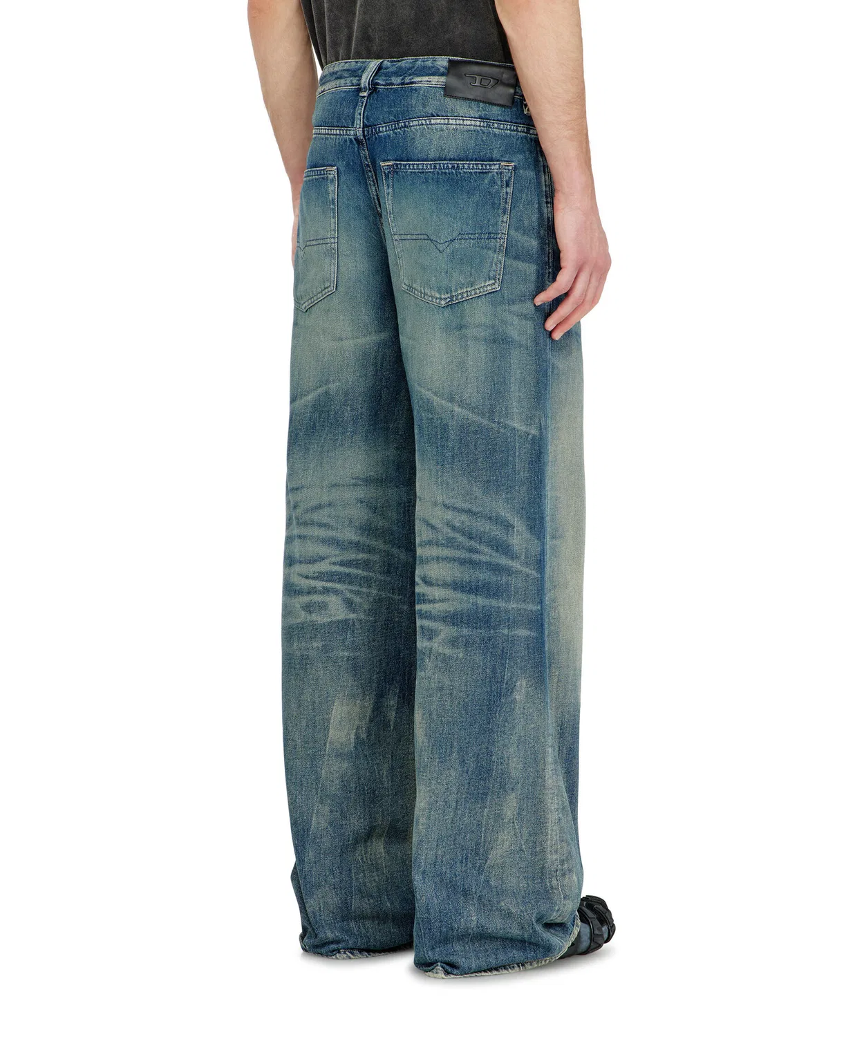 Мужские джинсы свободного кроя D-RISE DIESEL, Indigo Blue — фото 2