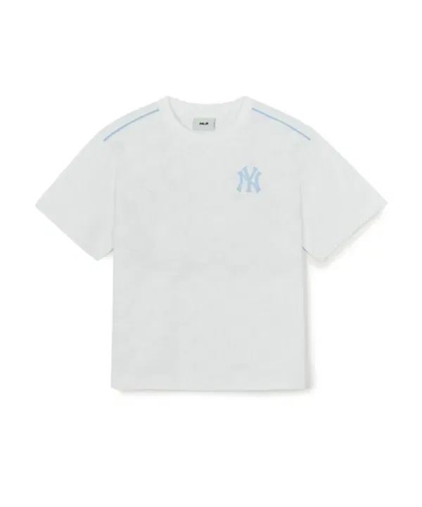 Футболка с принтом Monogram, Mlb Kids, белый