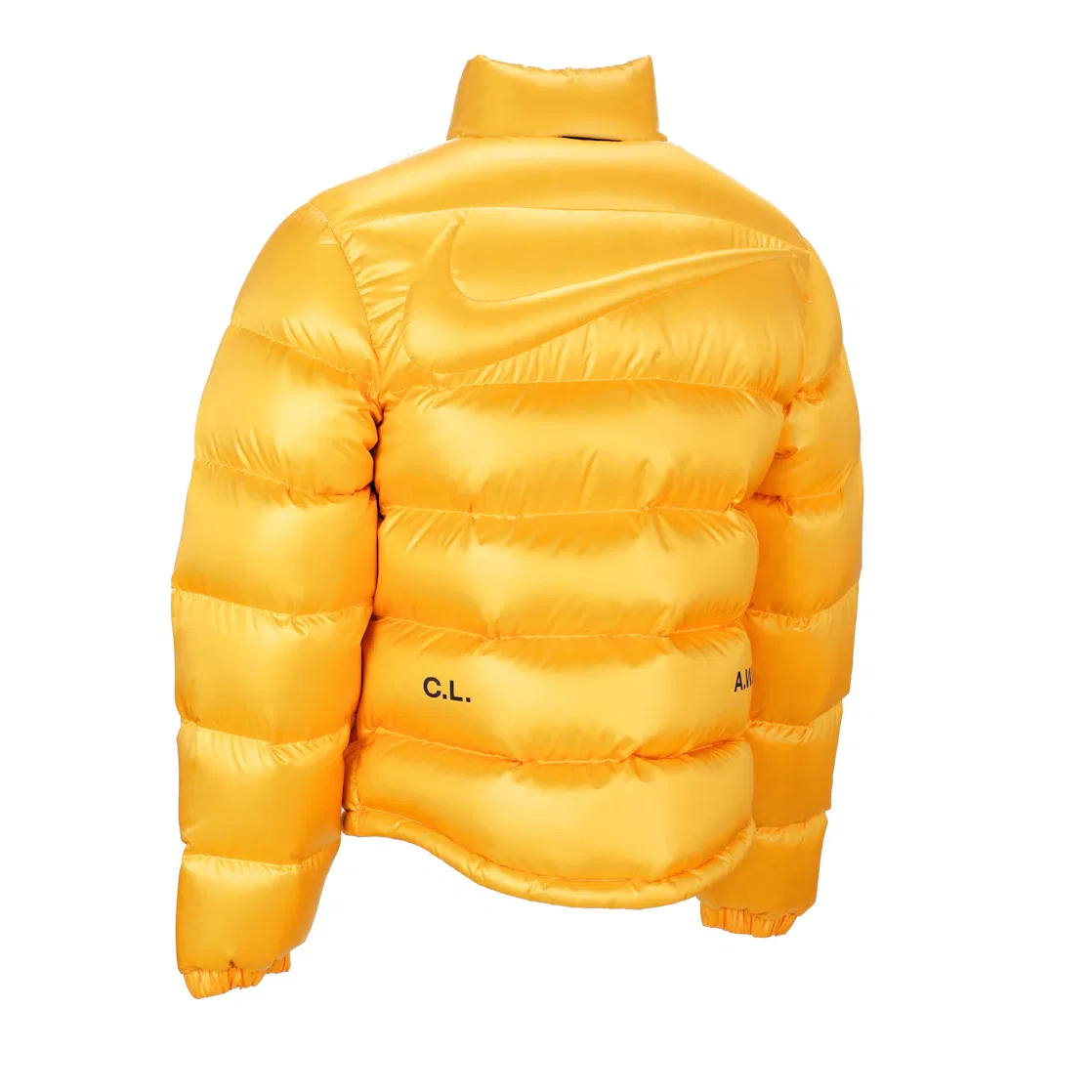 Мужская пуховая куртка с блестящей тканью NOCTA Nike, Yellow — фото 3