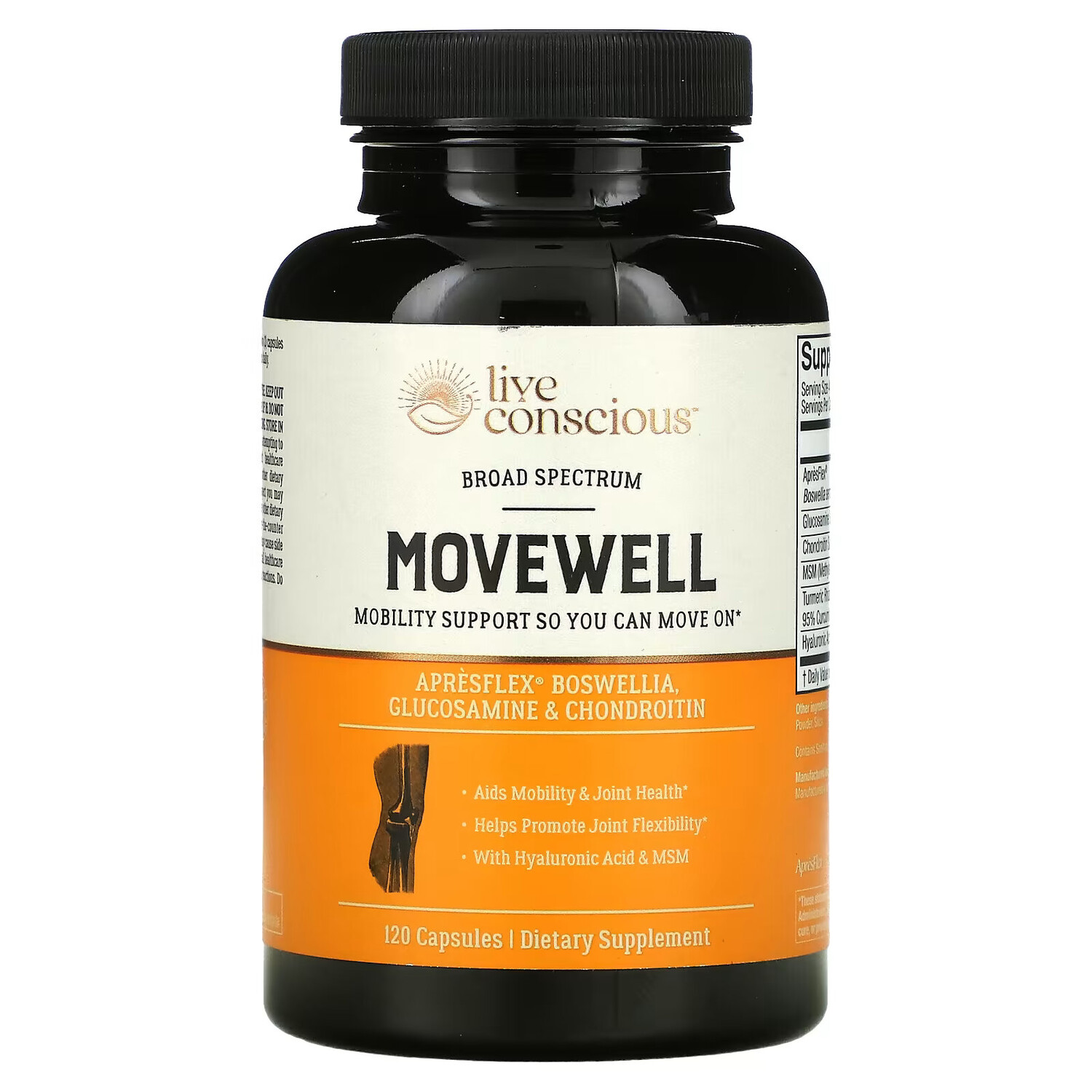 

Live Conscious, MoveWell, 120 капсул