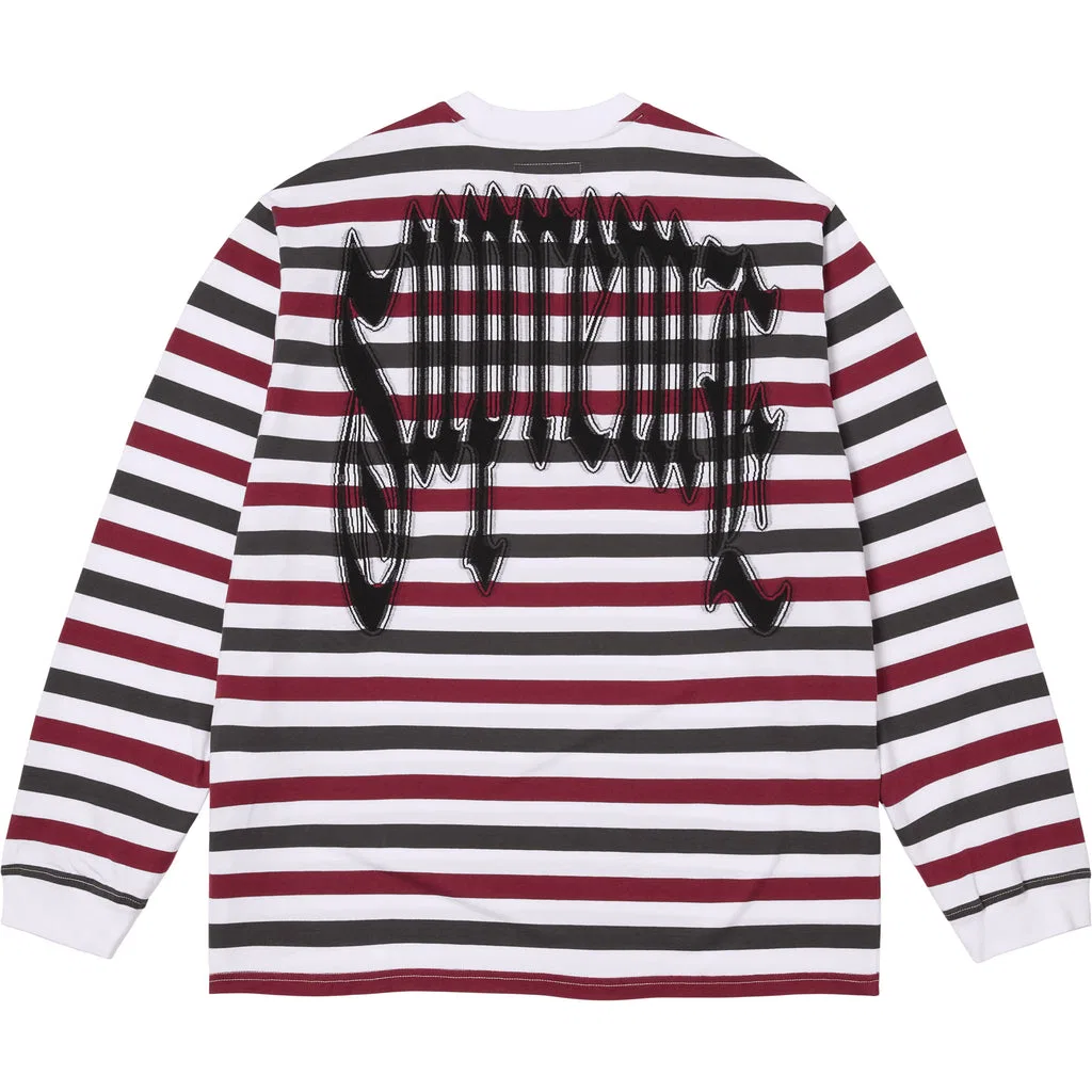 Футболка с круглым вырезом Unisex Supreme, Stripe/Stripes