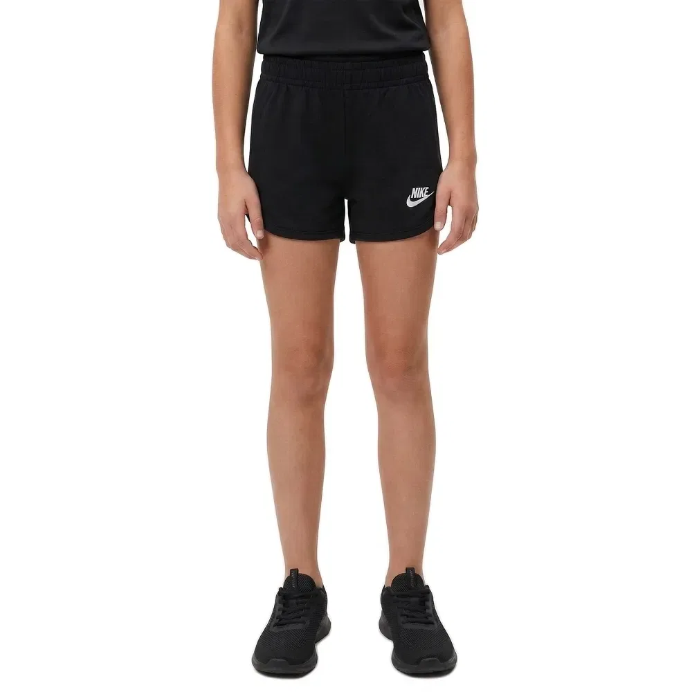Детские шорты для девочек с технологией Dri-FIT Nike, Black — фото 3