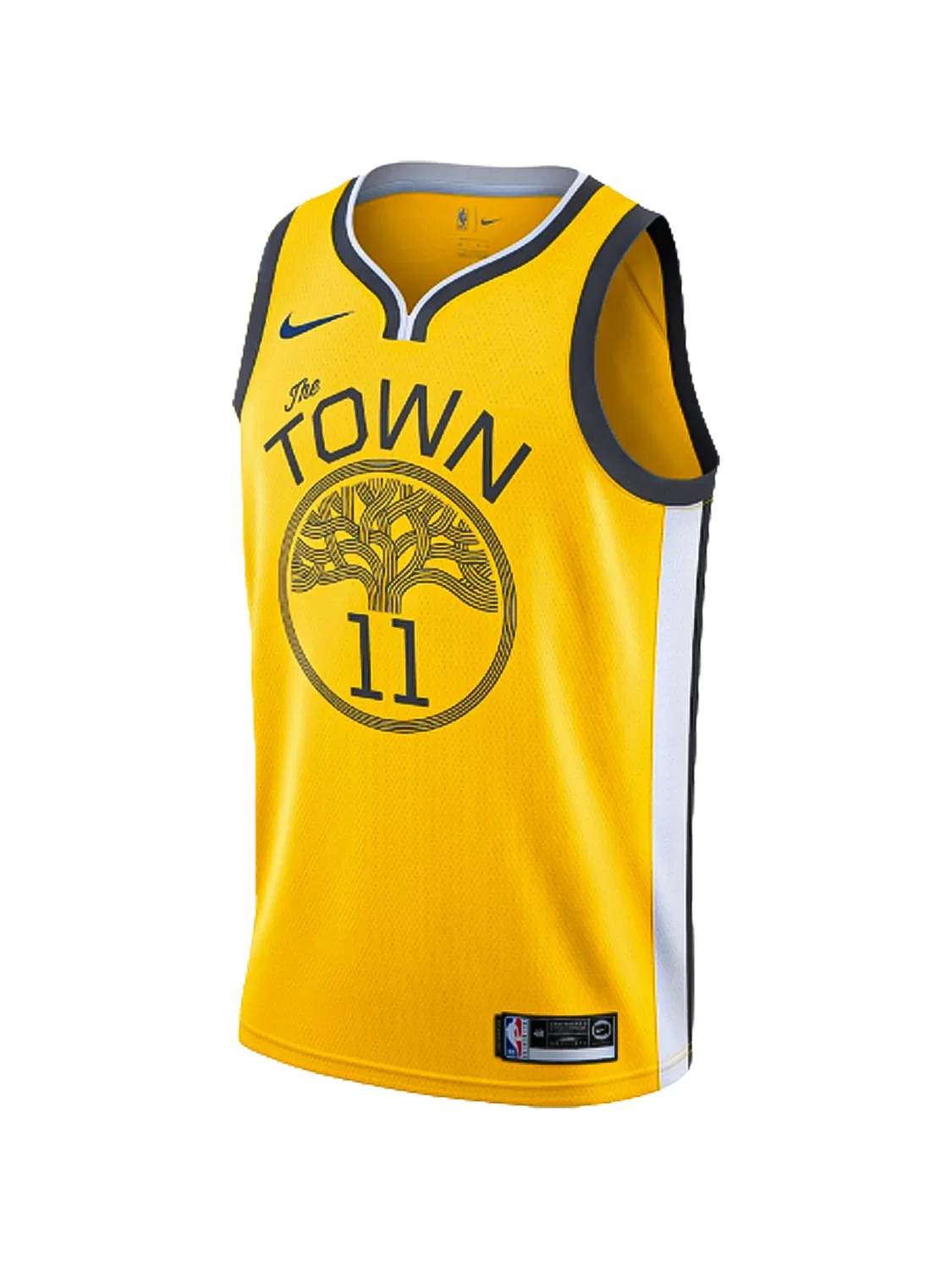 Топ NBA GS Warriors 11 Klay Thompson Swingman Nike Kids, желтый