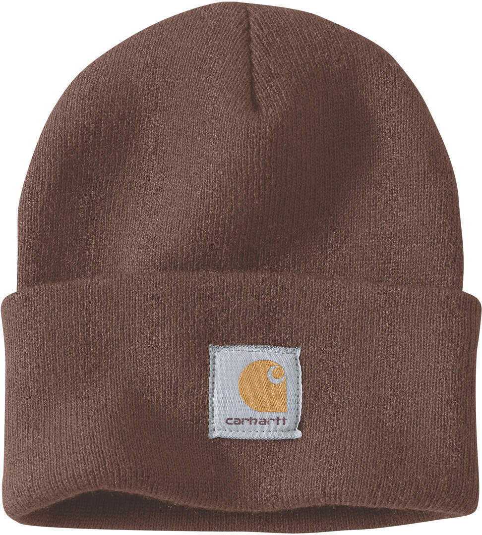 

Шапка Carhartt Knit Cuffed Beanie, коричневый