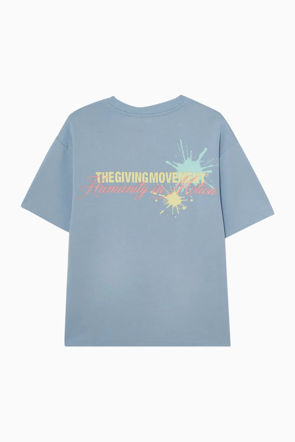 Футболка с принтом Splatter Print The Giving Movement — фото 2
