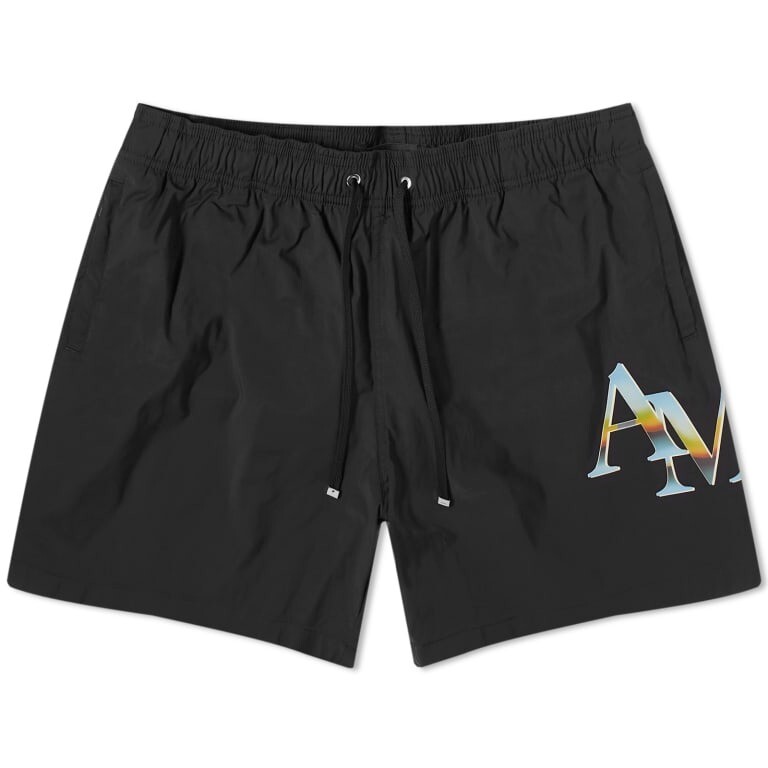 

Плавки Amiri Staggered Logo Swim, черный