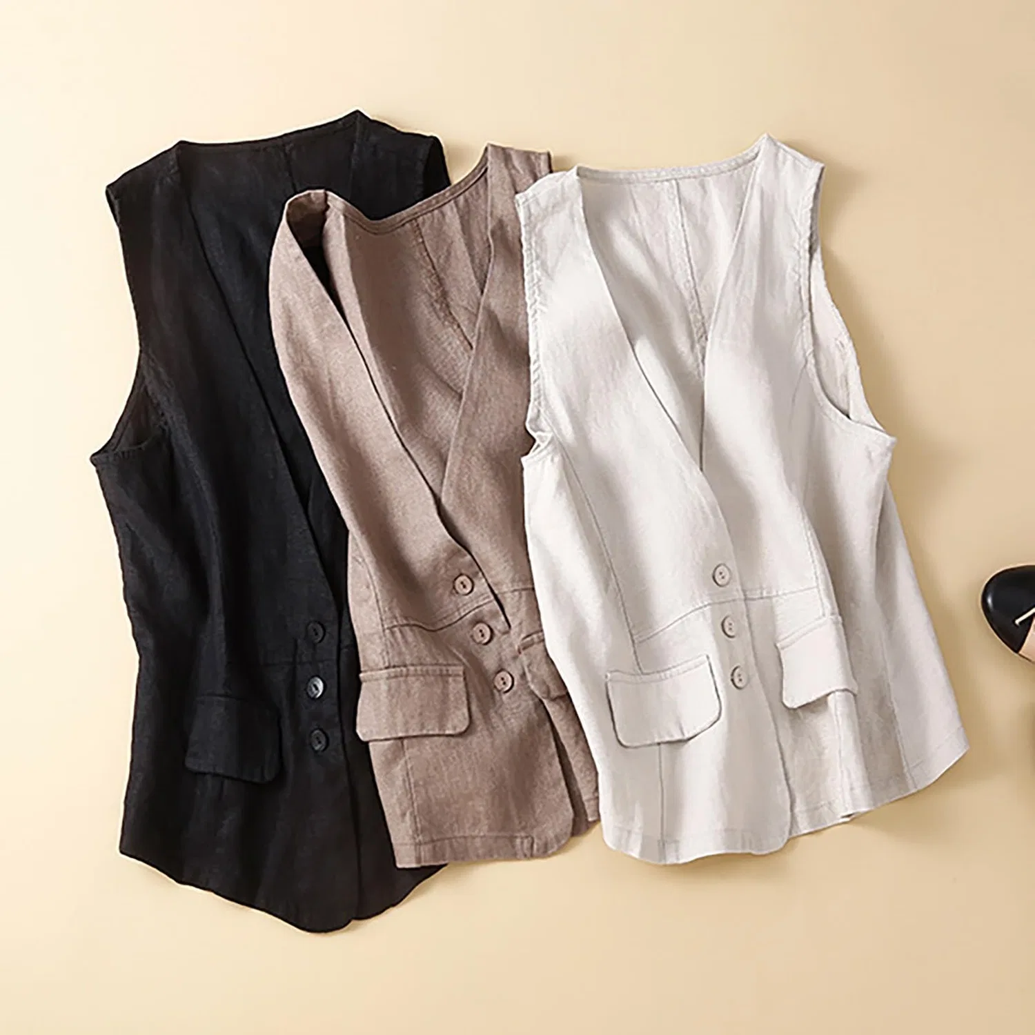 Женский дождевик с длинным рукавом Lightweight Cardigans Summer, Grigio — фото 3