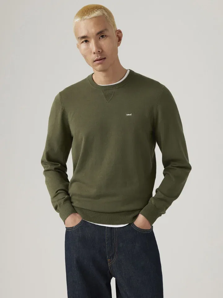 Мужской свободный пуловер Levi's, Khaki