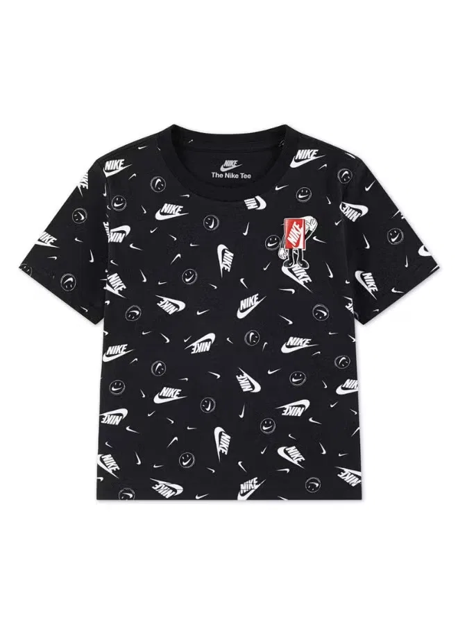 Футболка с принтом оверсайз с коротким рукавом Nike — фото 3