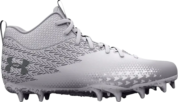 

Бутсы Under Armour Spotlight Select 3 MC GS White Metallic Silver, белый