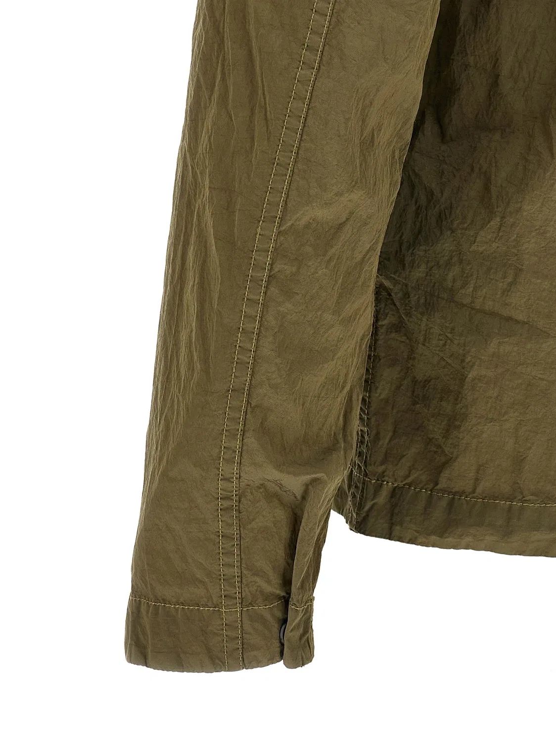 Рубашка-куртка Stone Island, зеленый — фото 4