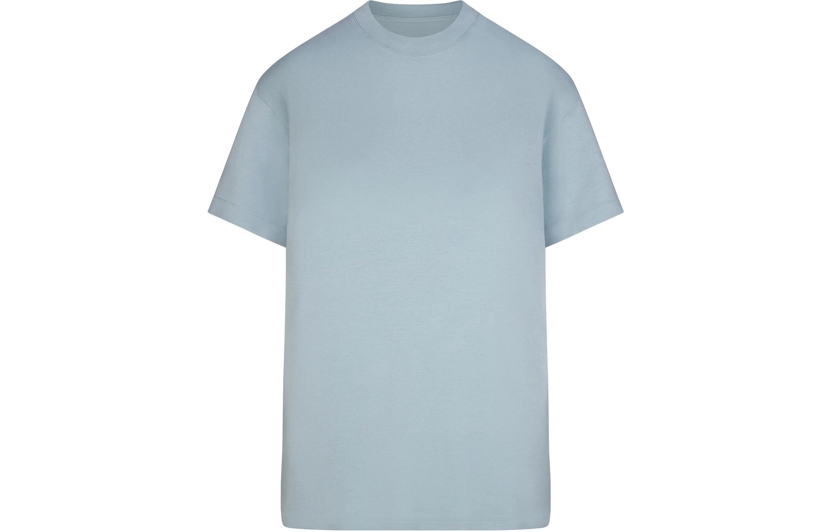 

Skims Футболка с рукавом дроп-шоулдер для женщин DENIM/Denim