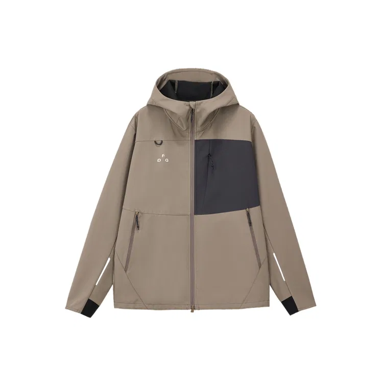 Детская куртка с капюшоном софтшелл FPA, Khaki