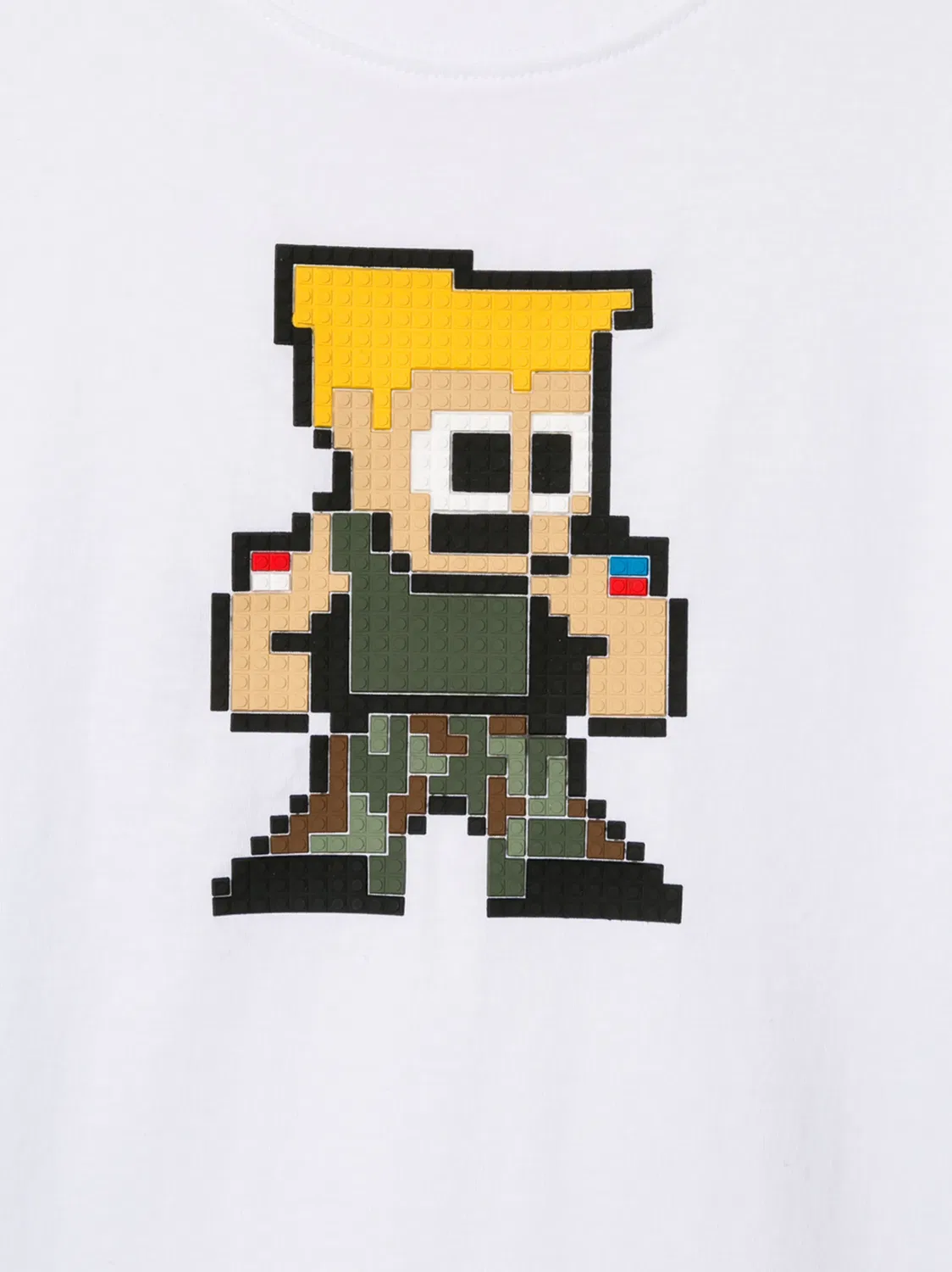 Футболка Tiny Combat Mostly Heard Rarely Seen 8-Bit, белый — фото 3