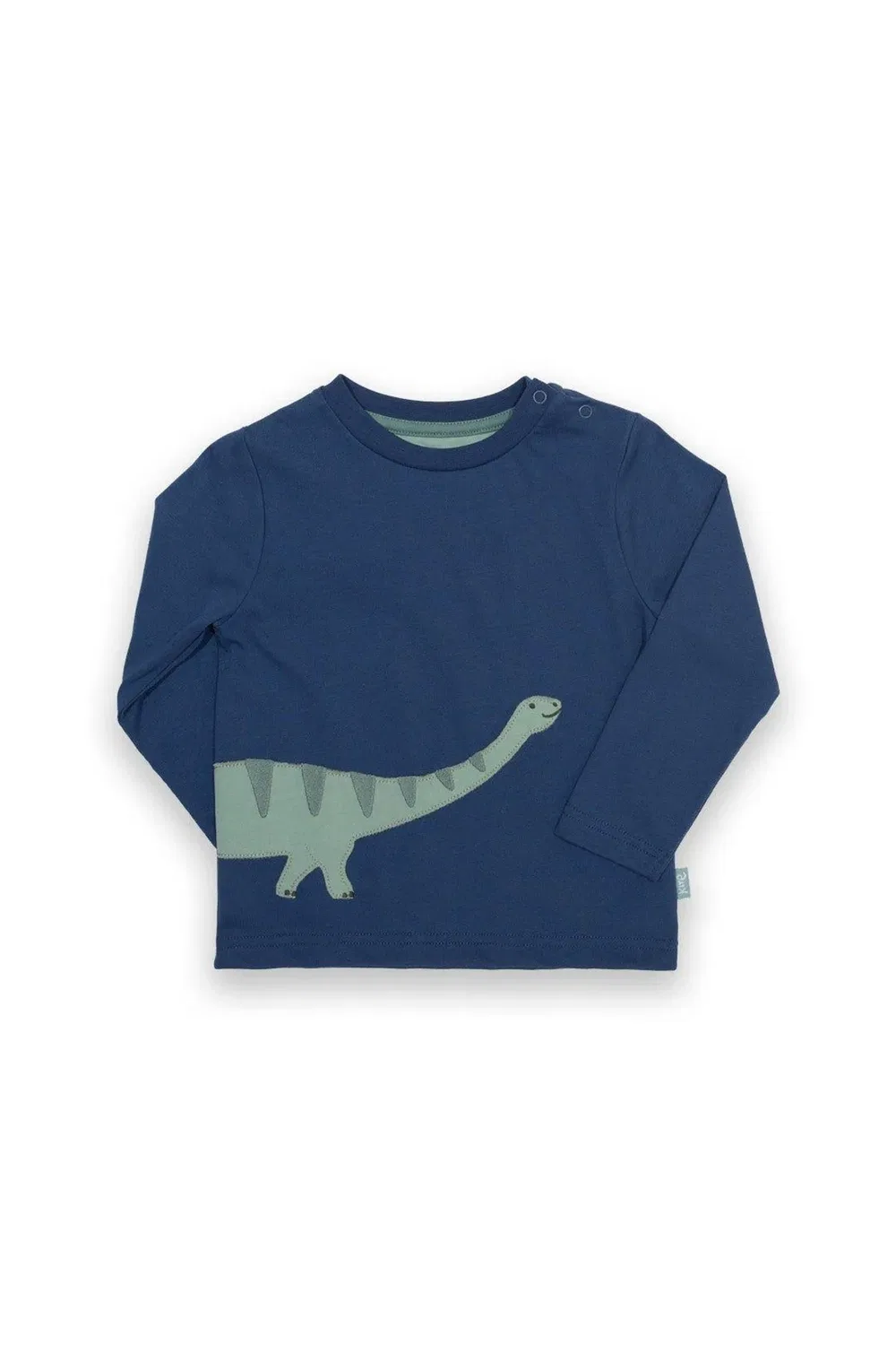Детская футболка с принтом Dippy Dino Kite, Navy