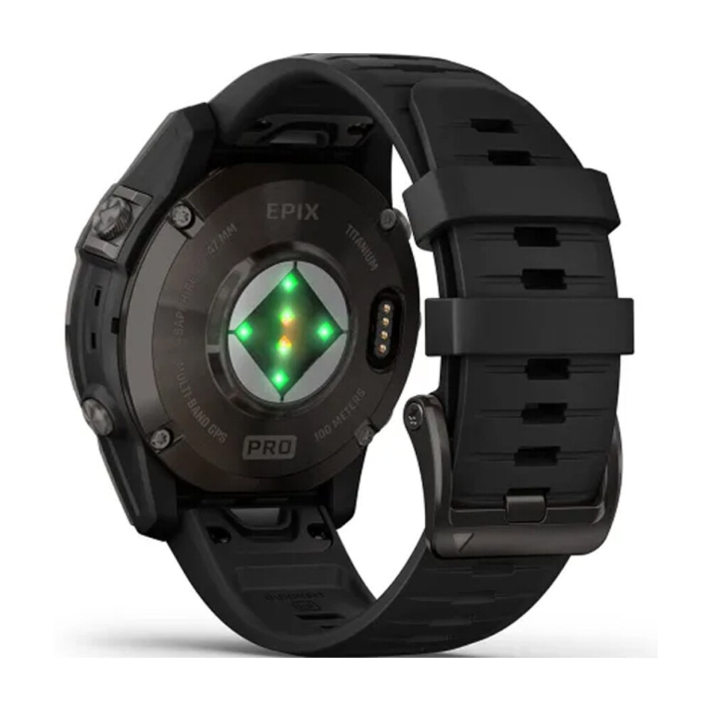 Умные часы Garmin Epix Pro Sapphire Edition Gen 2, 1.3", Wi-Fi, темно-серый — фото 4