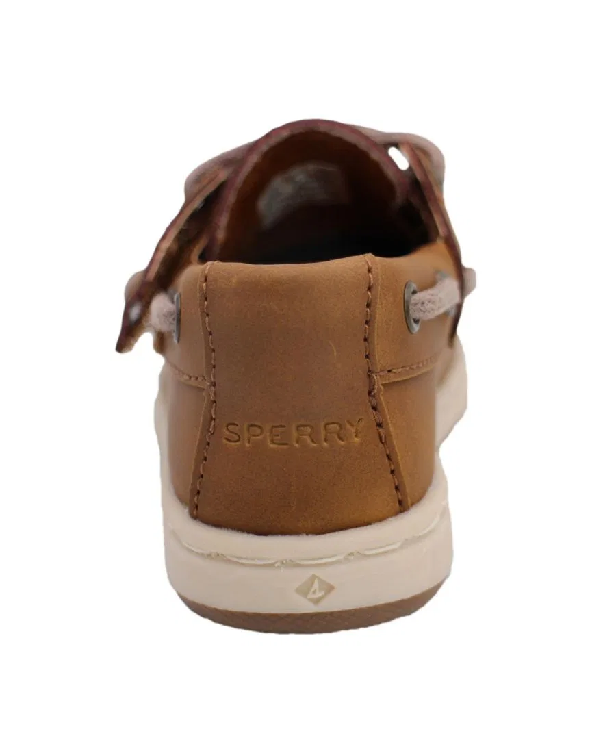 Туфли-лодочки Toddler Cup II с ремешком на липучке Sperry, Chestnut Leather — фото 3