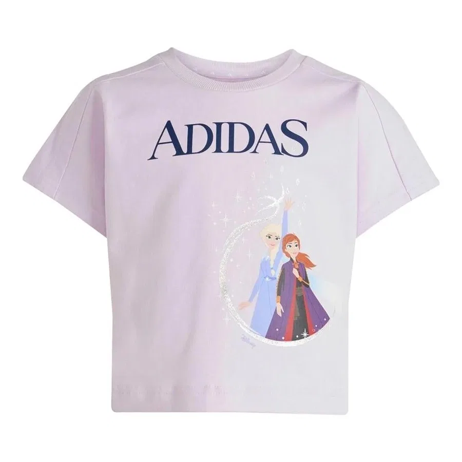 Спортивный комплект с шортами Mor LG DY FRO T SET adidas, Фиолетовый