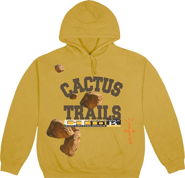 

Худи Cactus Jack by Travis Scott Boulder Varsity Hoodie 'Gold', желтый