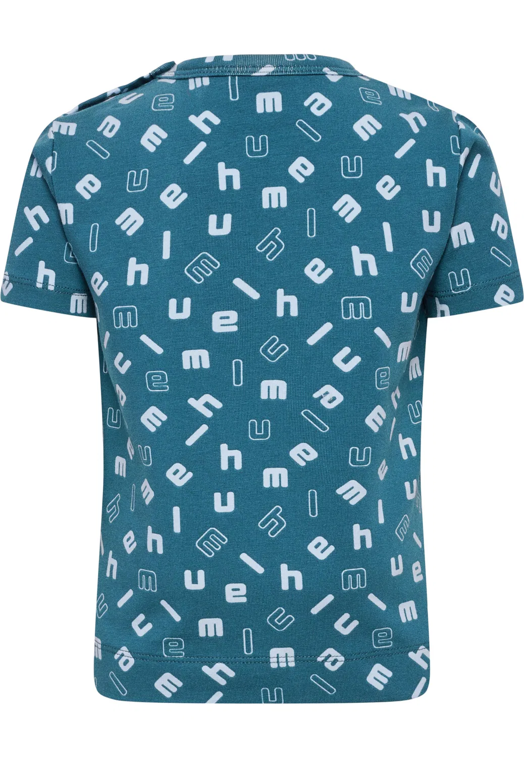 Детская футболка с принтом Hmldream Hummel, Wasserblau Himmelblau Helles Preußischblau — фото 3