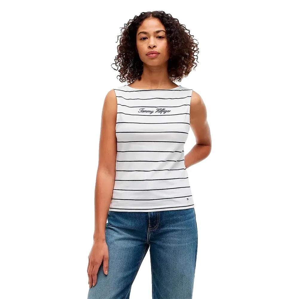 Женская футболка без рукавов Tommy hilfiger, White