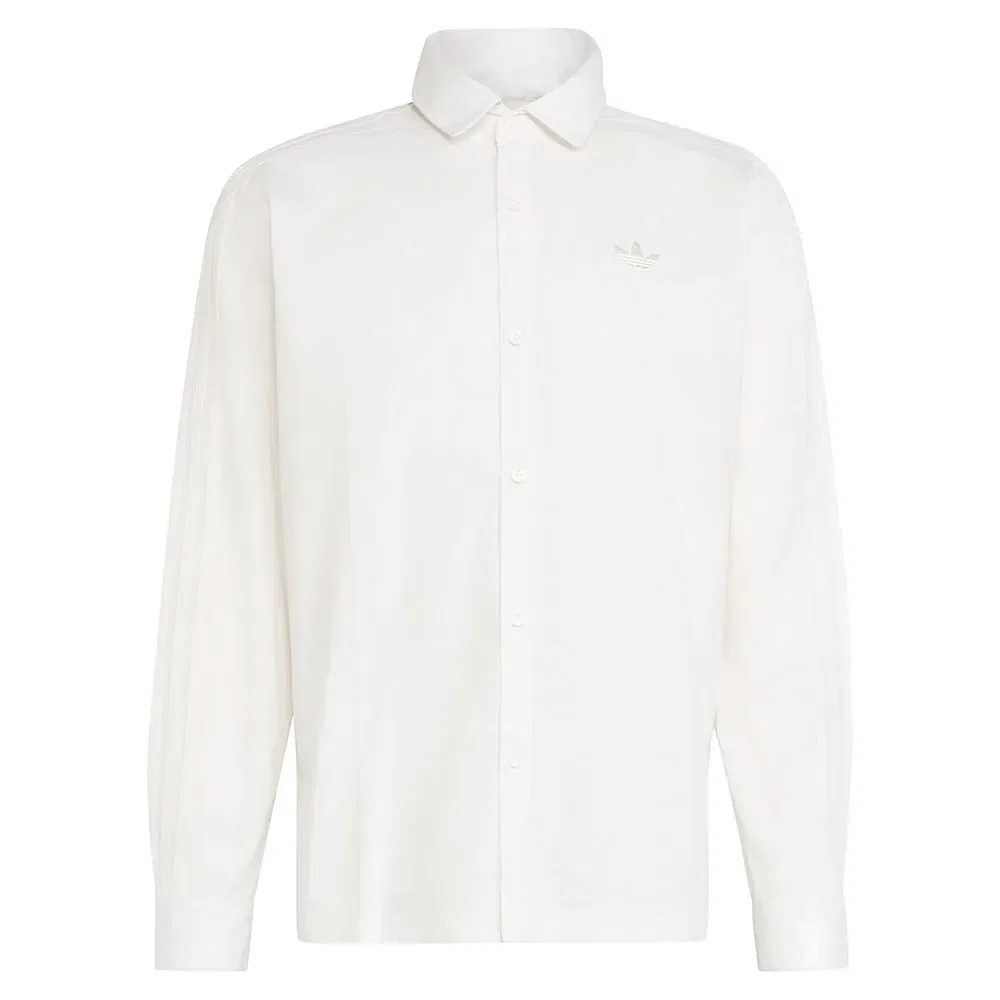 Рубашка с длинным рукавом 3 Stripes Button Up Adidas Originals, белый — фото 3