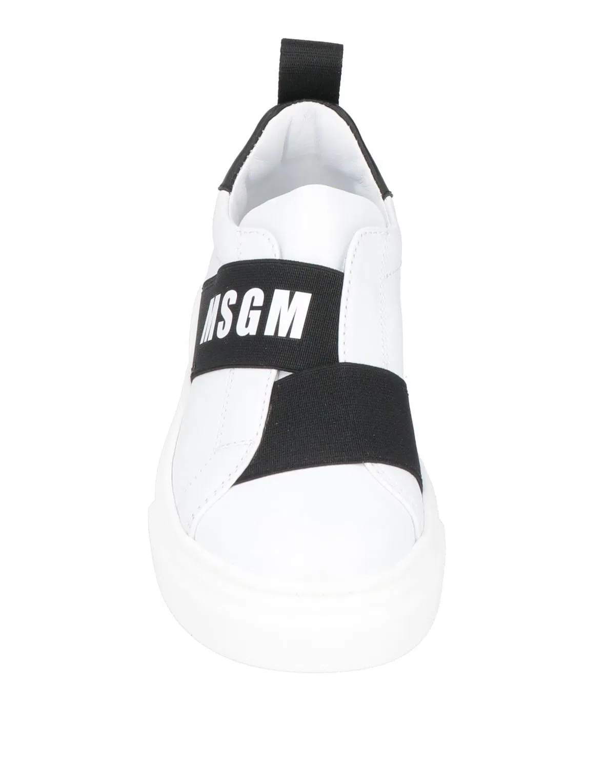 Детские кеды для мальчиков кожаные Msgm, белый — фото 4