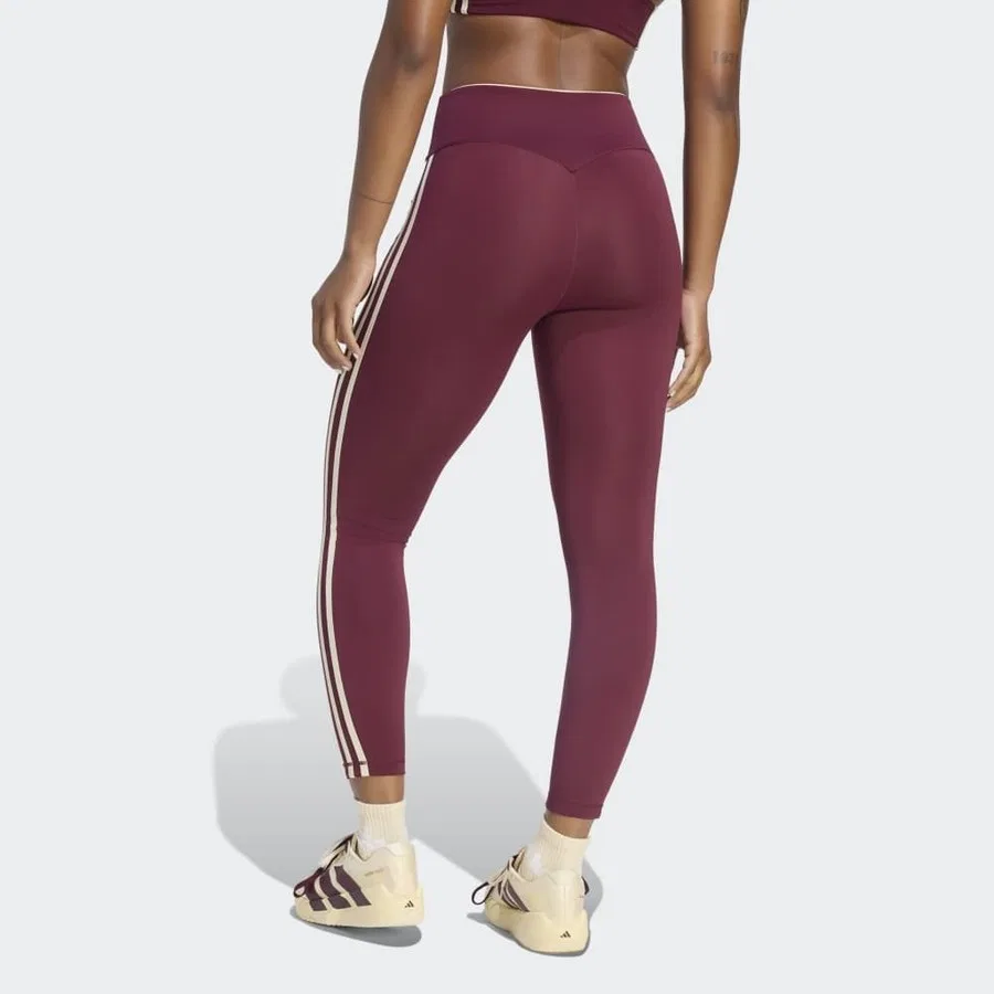 Спортивные леггинсы с карманами adidas OG SP LEG 7-8, Бордовый — фото 3