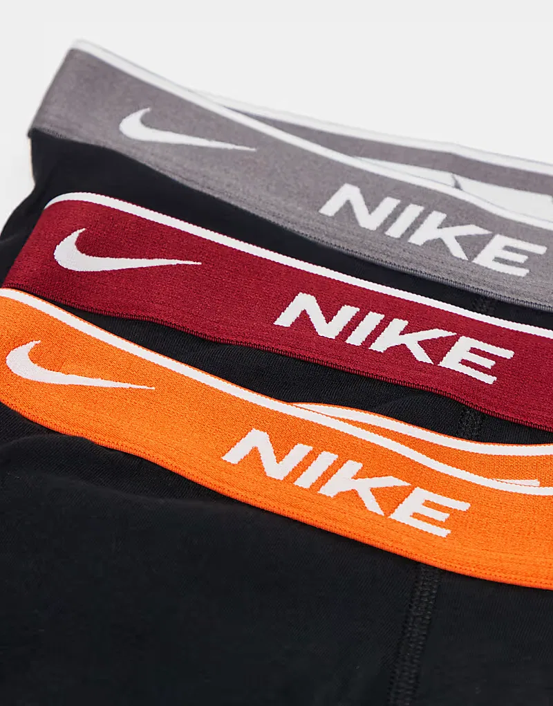 Трусы Essential Cotton 3 шт Nike, черный — фото 3