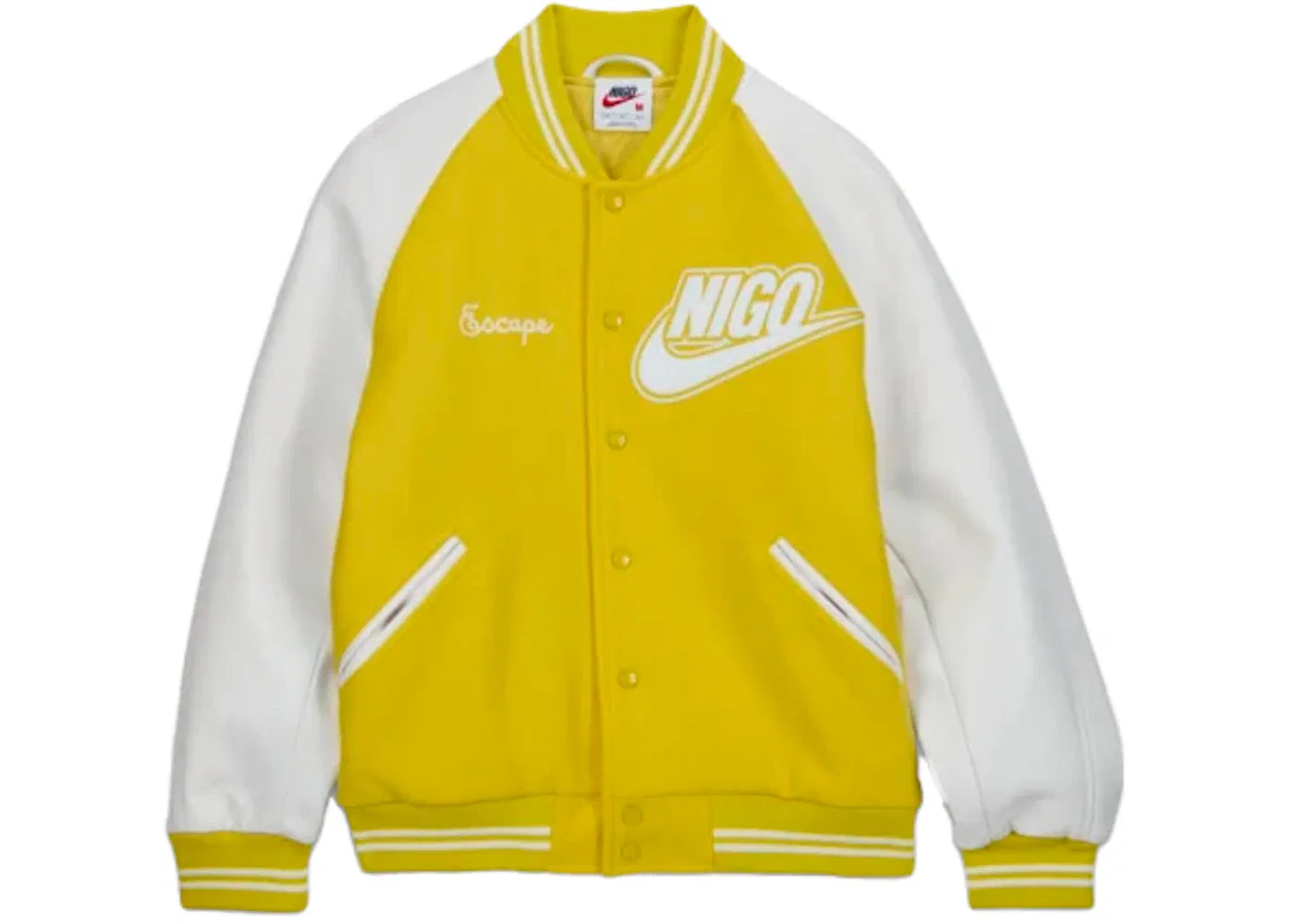 Мужская куртка Nike x Nigo NRG Varsity Jacket, Yellow