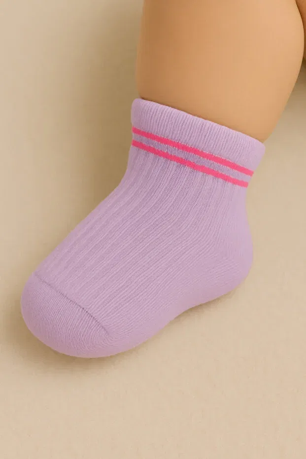Детский набор носков для девочек хлопковый Basics Solde Socks, Multicolor — фото 2