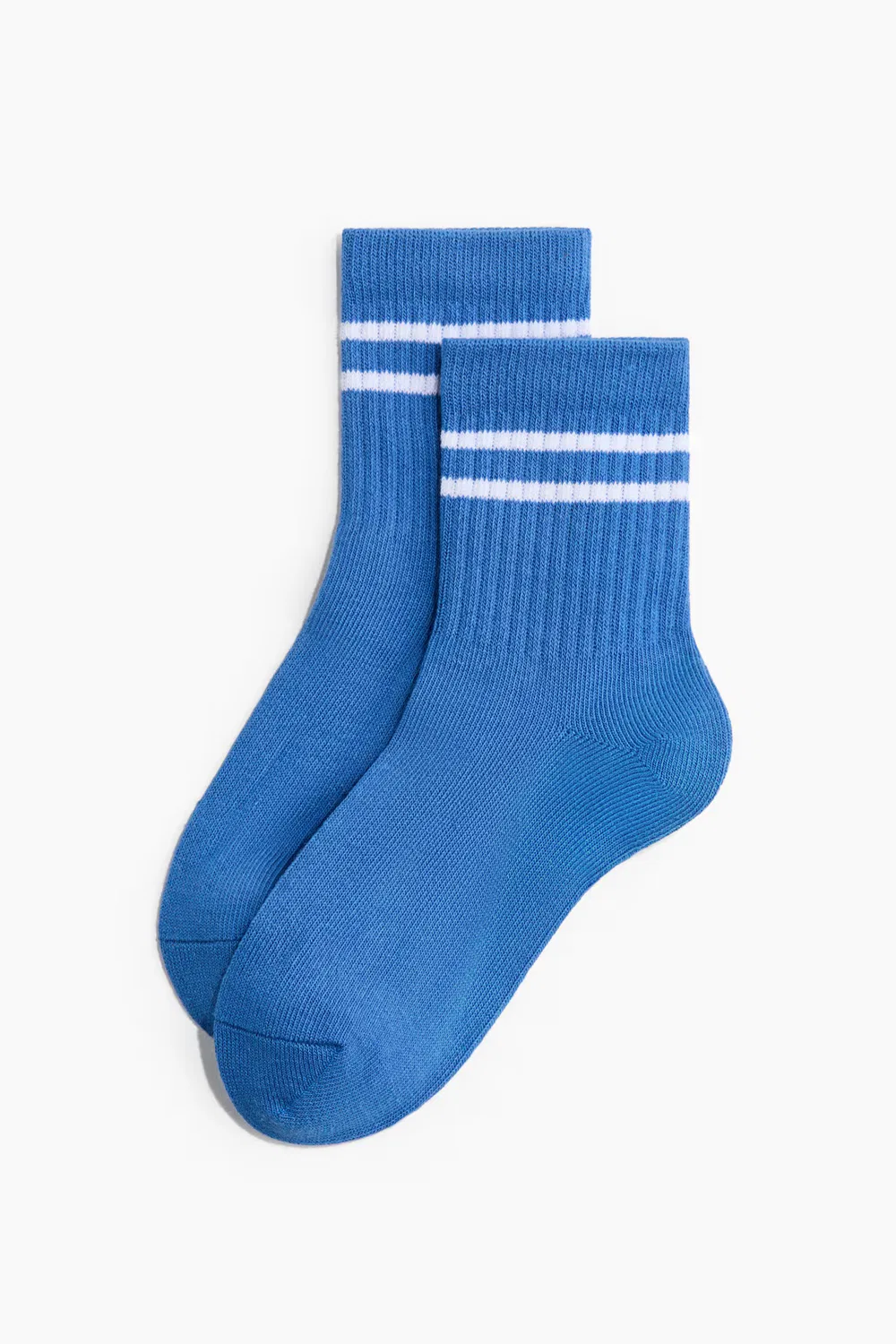Набор из 5 спортивных носков с технологией Drymove H&M, Knallblau — фото 2
